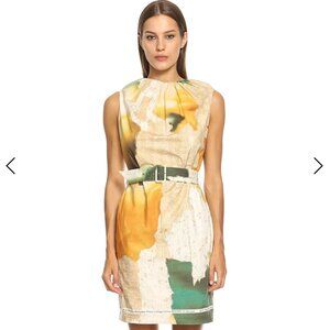 Acne Studios Wall Paper Print Dress